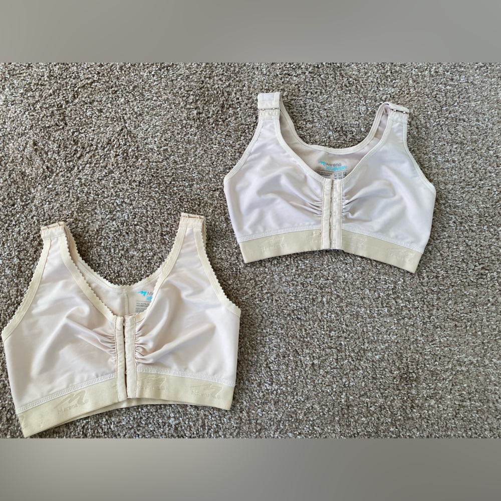 Post surgical marena recovery bras size 34/36